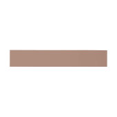 Mocha Mousse Elegante Neutrale Wrap Uitnodigingen Wikkel (Vlak)