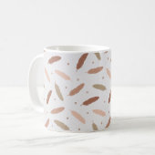 Mocha Mousse Feathers Mug Koffiemok (Voorkant links)