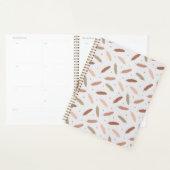 Mocha Mousse Feathers Planner (Display)