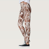 Mocha Mousse Garden Leggings (Links)