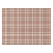 Mocha Mousse Gingham Tafelkleed (Voorkant (Horizontaal))