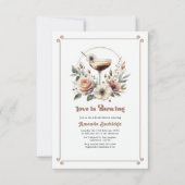 Mocha Mousse Love is het brouwen van Vrijgezellenf Kaart (Voorkant)