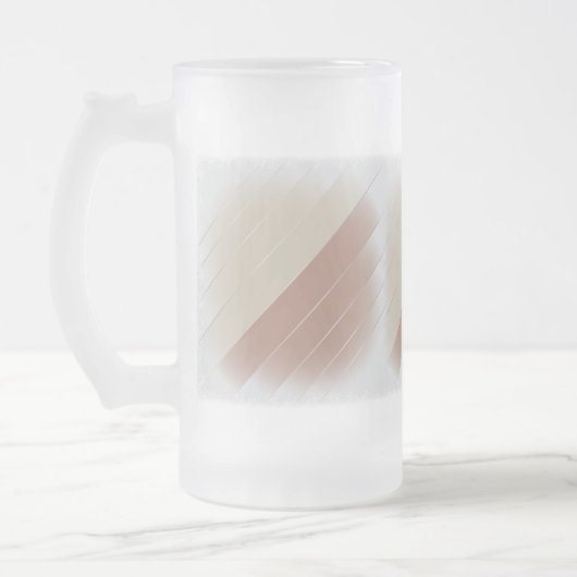 Mocha Mousse Matglas Bierpul (Links)