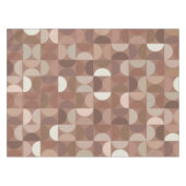 Mocha Mousse Mid Century Modern Tafelkleed (Voorkant (Horizontaal))