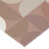 Mocha Mousse Mid Century Modern Tafelkleed (Gekanteld)