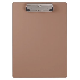 Mocha Mousse Trendy Elegante Effen Kleur Klembord