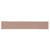 Mocha Mousse Trendy Elegante Effen Kleur Lange Tafelloper (Horizontaal)