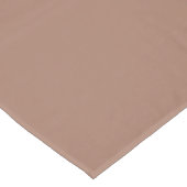Mocha Mousse Trendy Elegante Effen Kleur Tafelkleed (Gekanteld)