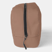 Mocha Mousse Trendy Elegante Effen Kleur Toilettasje (Rechts)