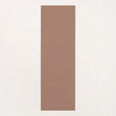 Mocha Mousse Trendy Elegante Effen Kleur Yogamat (Achterkant)