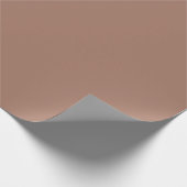 mocha mousse trendy kleur cadeaupapier (Hoek)