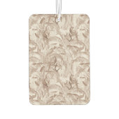 Mocha Mousse Tropische vogels en palmbladeren Luchtverfrisser (Achterkant)