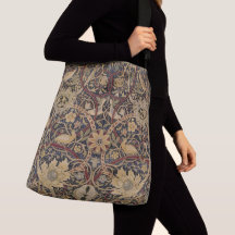 Mocha Mousse William Morris Patroon