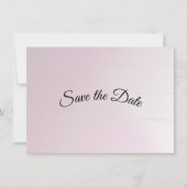 Mocha Ombre slaat de datum op Save The Date (Voorkant)