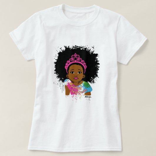 Mocha Princess Children Shirt (Design voorkant)