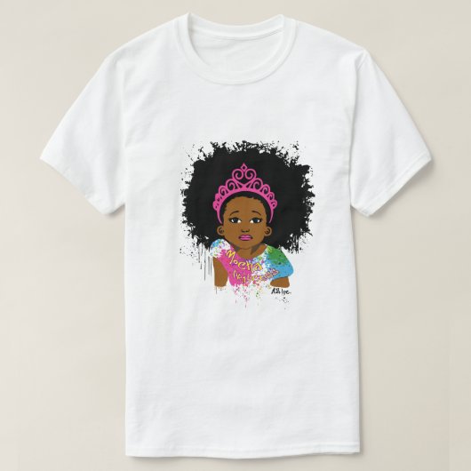 Mocha Princess Shirt (Design voorkant)