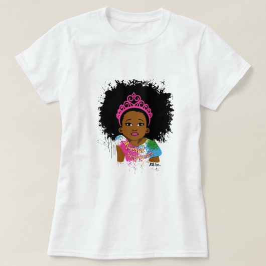 Mocha Princess T-shirt (Design voorkant)