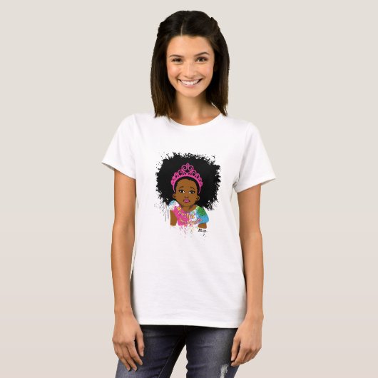 Mocha Princess T-shirt (Voorkant volledig)