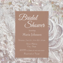 Mocha Simple Style Vrijgezellenfeest