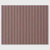 Mocha Strepen Cadeaupapier (Vlak)