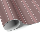 Mocha Strepen Cadeaupapier (Rol Hoek)