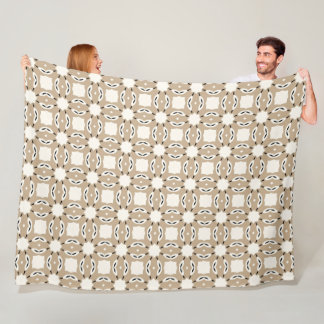 Mocha Swirl Comfort Fleece Deken