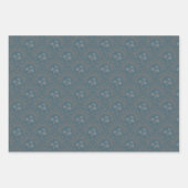 Mocha Tapestry Rococo Mandala Art Deco Scallop Inpakpapier Vel (Voorkant 3)