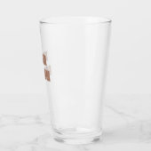 Mocha Team Bruidegom Verlovingsfeest Glas (Links)
