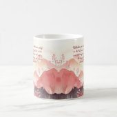 Mocha Verona Sunset Mountain Meadow Bijbelvers Koffiemok (Center)