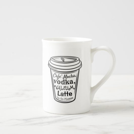 Mocha, Vodka, Mok van Valium (Rechts)