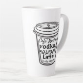 Mocha, Vodka, Valium Latte Mok (Rechterhoek)