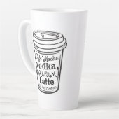 Mocha, Vodka, Valium Latte Mok (Linkerhoek)