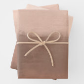 Mocha Watercolor Abstract Inpakpapier Vel (In situ)