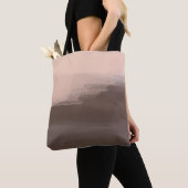 Mocha Watercolor Abstract Tote Bag (Dichtbij)