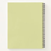 Mochadonut Spiraal Notebook Notitieboek (Achterkant)