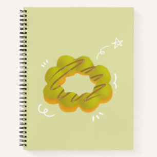Mochadonut Spiraal Notebook Notitieboek