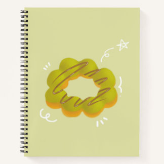 Mochadonut Spiraal Notebook Notitieboek