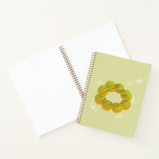 Mochadonut Spiraal Notebook Notitieboek