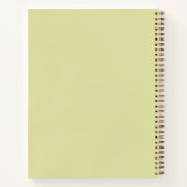 Mochadonut Spiraal Notebook Notitieboek (Achterkant)