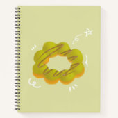 Mochadonut Spiraal Notebook Notitieboek (Voorkant)