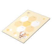 Mochi Bee Leuke Puppy Honing Bijen Weekplanner Notitieblok (Schuin)