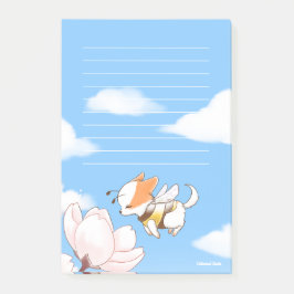 Mochi Bijen Bloemen Bloeiende Springy Bloemen Post-it® Notes