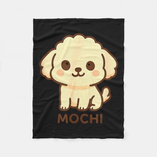 Mochi Dog Toy Odle  Fleece Deken (Voorkant)