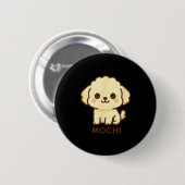 Mochi honden speelgoed Odle Ronde Button 5,7 Cm (Voorkant /achterkant)