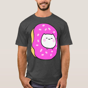 Mochi Kat In Donut T-shirt