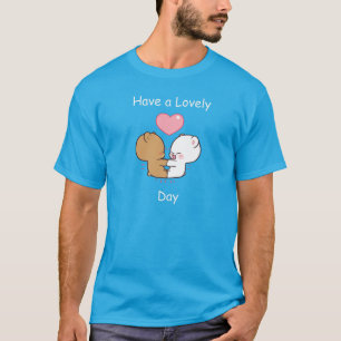 mochi perziken kattenmelk en mocha T-Shirt