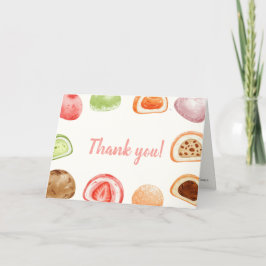 Mochi-sweet and full of love! bedankkaart