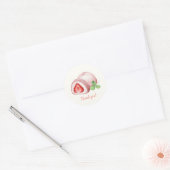 Mochi-sweet and full of love!  ronde sticker (Envelop)