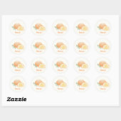 Mochi-sweet and full of love! ronde sticker (Vel)