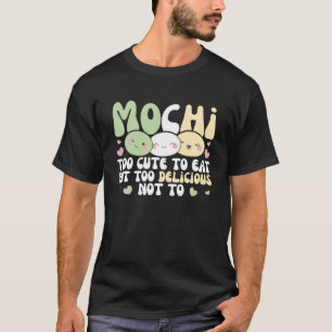 Mochi te schattig om te eten, maar te lekker om ni t-shirt